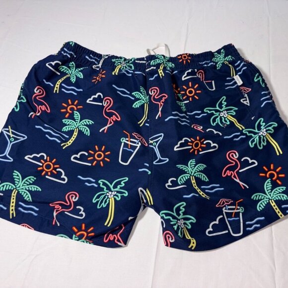 Chubbies Swim Trunks 5.5" Inseam XL The Neon Lights - Picture 3 of 11